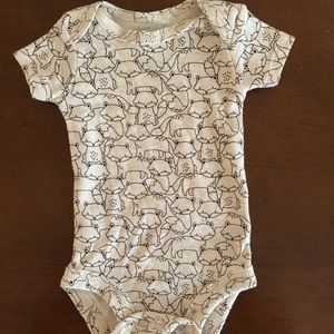Carter’s foxes onesie